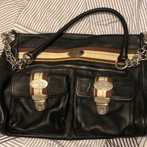 Christine price leather shoulder bag